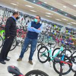 Luis Vivona visitó la fábrica Raleigh Equipo Dal Santo