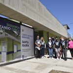 Noe Correa visitó la obra de renovación del Centro de Atención Primaria Santa María