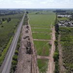 Sujarchuk supervisó la obra del nuevo CAPS del barrio Lambertuchi y la construcción de 57 viviendas en el barrio Philips