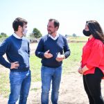 Sujarchuk supervisó la obra del nuevo CAPS del barrio Lambertuchi y la construcción de 57 viviendas en el barrio Philips