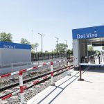 Achával y Laurent, junto a Álvarez, inauguraron la nueva estación de tren de Del Viso