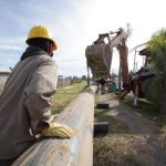 Galmarini y Andreotti recorrieron las nuevas obras viales sobre la ruta 197 que conectan Tigre y San Fernando