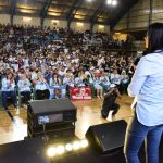 Malvinas Argentinas homenajeó a Néstor Kirchner a estadio lleno