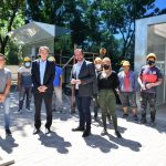 Sujarchuk y Katopodis recorrieron distintas obras