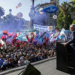 Alberto en acto por día del militante