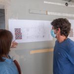 Juan Andreotti visitó las obras de renovación integral del Jardín N°927