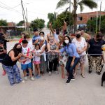 Noe Correa inauguró trece cuadras de pavimentos que unen Grand Bourg y Tierras Altas