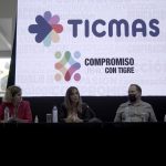Malena Galmarini acompañó la capacitación de TICMAS sobre educación tecnológica a las y los directivos de escuelas en la ONG Compromiso Urbano con Tigre