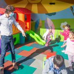 Juan Andreotti inauguró la cuarta de 7 instituciones educativas renovadas en el verano