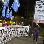 Tigre inició la Semana de la Memoria con la histórica marcha al ex Astillero Astarsa