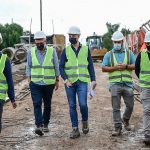 Beto Ramil recorrió obras de infraestructura en Belén de Escobar, Ingeniero Maschwitz y Maquinista Savio