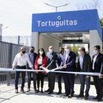 Noe Correa y Alberto Fernández inauguraron la renovada estación ‘Tortuguitas’ del Ferrocarril Belgrano Norte