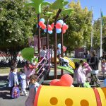 Julio Zamora inauguró los nuevos juegos del Jardín de Infantes N° 924 en Rincón de Milberg