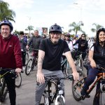 Se realizó la bicicleteada familiar en Malvinas Argentinas