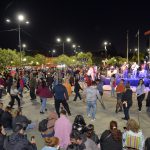 Julio y Gisela Zamora acompañaron a la comunidad en la primera jornada de Talar de Peña