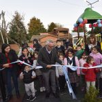 Julio Zamora inauguró la remodelación de la plaza General Don José de San Martín