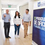 Noe Correa visitó el Centro Municipal de Estudios de Malvinas Argentinas