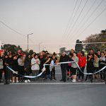 En el Talar, Julio Zamora inauguró la primera cancha municipal de vóley