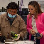 Malena Galmarini y José Ignacio de Mendiguren visitaron industrias de Tigre