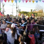 Julio Zamora reinauguró la Plaza Presidente Arturo Frondizi en Benavídez