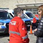 Julio Zamora presentó 3 nuevas ambulancias del Sistema de Emergencias Tigre