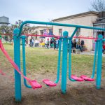 SE INAUGURÓ UNA PLAZA SALUDABLE EN EL POLO SANITARIO