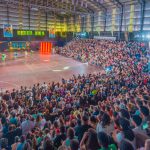 Juan Andreotti acompañó la Gala de Patín de los Polideportivos municipales