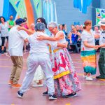 Adultos Mayores de los Polideportivos de San Fernando festejaron el Día de la Tradición