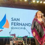 Sandra Mihanovich cantó en San Fernando