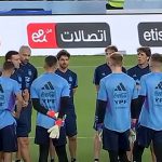 entrenamiento selección en Mundial