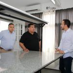 Ishii recibió en José C. Paz a Ritacco y recorrieron las instalaciones del Hospital Odontológico