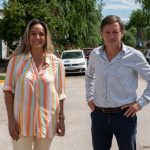 Malena Galmarini y Jaime Mendez habilitaron una nueva red de agua potable en el Barrio Mitre de San Miguel