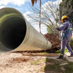 AySA está próxima a finalizar una importante obra que mejorará el servicio de agua potable a 55 mil habitantes de Merlo y San Antonio de Padua