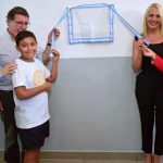 Noe Correa, Leo Nardini, y Alberto Sileoni, inauguraron la Escuela de Educación Artística N°1 «Lola Mora»