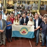 La Municipalidad entregó la bandera de Escobar a 169 escuelas públicas y privadas del distrito