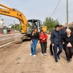 Malvinas Argentinas: Nardini recorrió los trabajos de saneamiento en Arroyo Las Tunas