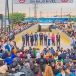 Juan Andreotti, Sergio Massa y Diego Giuliano inauguraron el Túnel de Sobremonte en San Fernando