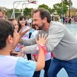 Ariel Sujarchuk recorrió el Tren Museo Itinerante, la obra del Parque Papa Francisco y participó de los festejos por el Día del Amigo