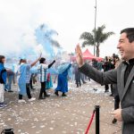 En Malvinas Argentinas se realizó un gran desfile por el 207° aniversario del Día de la Independencia