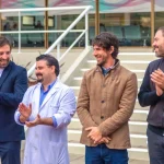 Juan Andreotti y Nicolás Kreplak inauguraron la renovación del Hospital Provincial ‘Cordero’