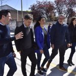 Axel Kicillof, Leo Nardini y Noe Correa, inauguraron la repavimentación de la Av. Eva Perón, en la ciudad de Villa de Mayo