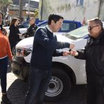 Noe Correa y Leo Nardini, hicieron entrega de nuevos móviles y nuevas motos, destinados a la patrulla de “Protección Ciudadana”