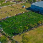 Juan Andreotti inauguró la Nueva Cancha de Césped Sintético para Fútbol 11 en el Polideportivo N°2