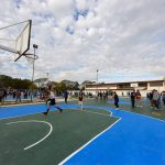 Leo Nardini inauguró el “Playón Multideportivo Villa de Mayo”