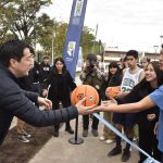 Leo Nardini inauguró el “Playón Multideportivo Villa de Mayo”