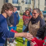 Juan Andreotti y los vecinos del Barrio Tiro Federal inauguraron una nueva torre de viviendas