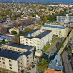 Juan Andreotti y los vecinos del Barrio Tiro Federal inauguraron una nueva torre de viviendas