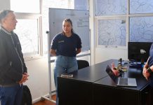 Fernando Gray recorrió la sede de la Dirección de Investigaciones de Delitos Federales